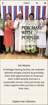 Refugee Sewing Society